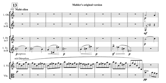 Mahler V, mvt 3, Fig 13.